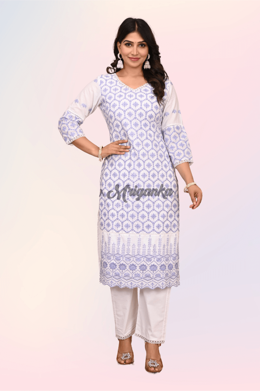 Kurta Pant Set | Pure Cotton Hakoba Fabric - Buy at Mriganka