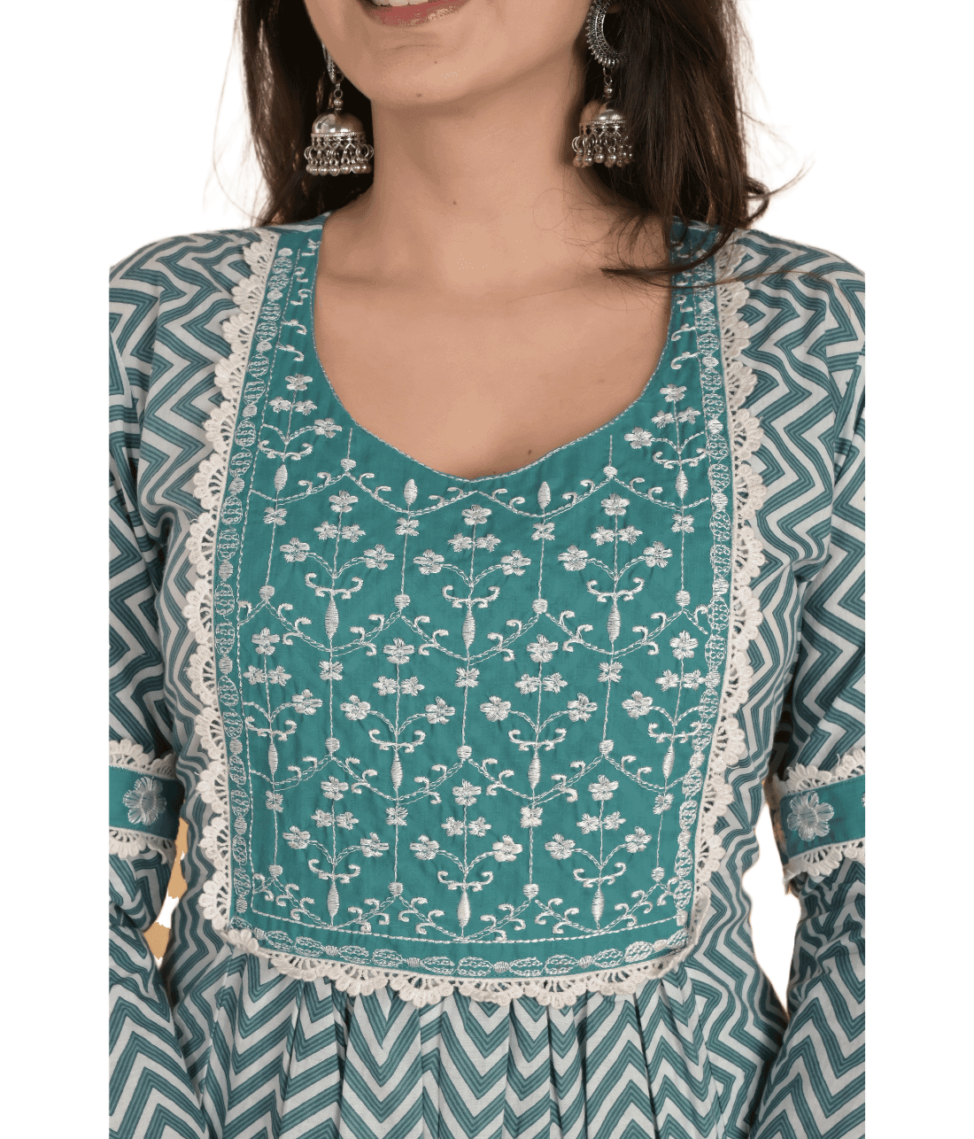 Embroidered Suit Set