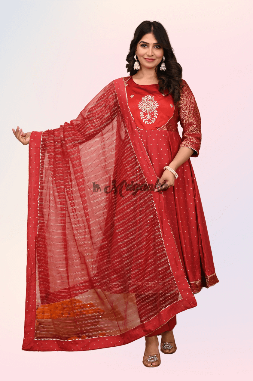 Anarkali Suit Set