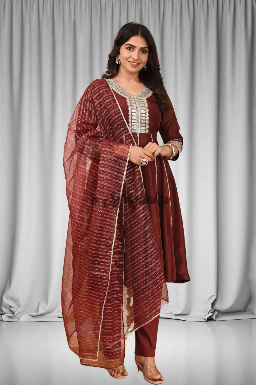 Anarkali Suit Set