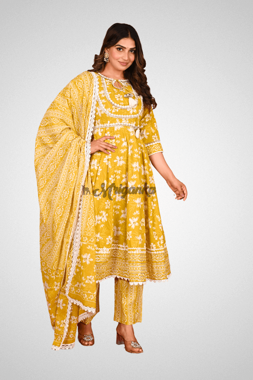 Anarkali Suit Set